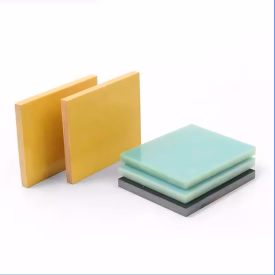 Hoja/tablero laminado de aislamiento de fibra de vidrio epoxi